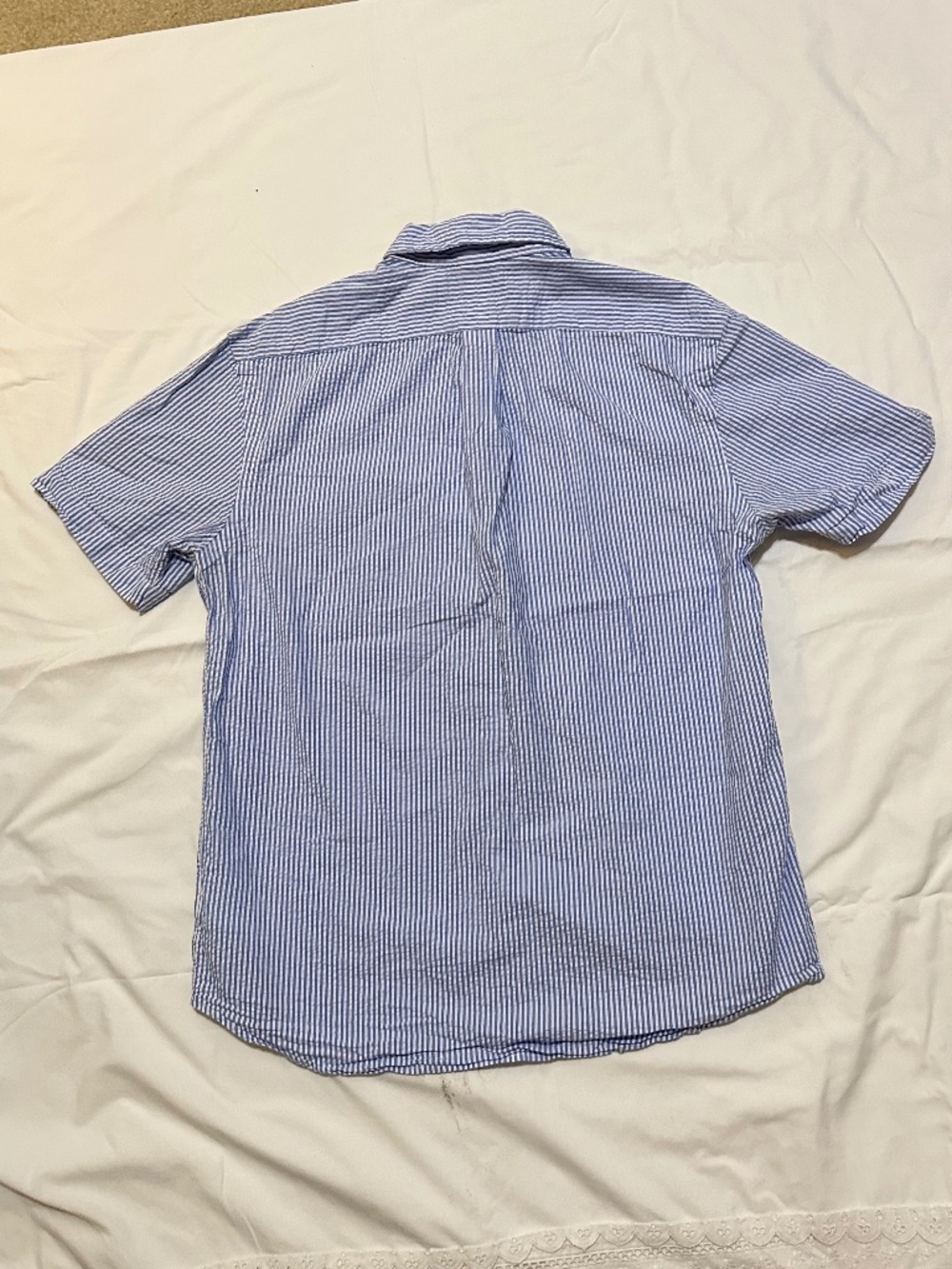 Polo Ralph Lauren Prepster Seersucker Button Shirt S/P - Picture 3 of 7